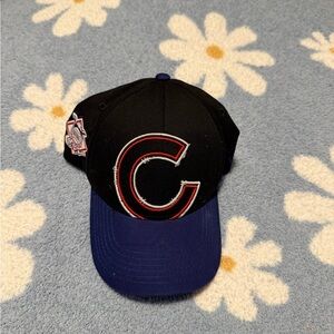 New Era Chicago Cubs Black Baseball Cap